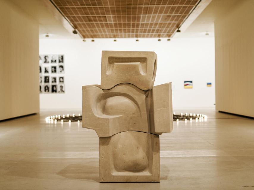 Una de las obras de la exposición