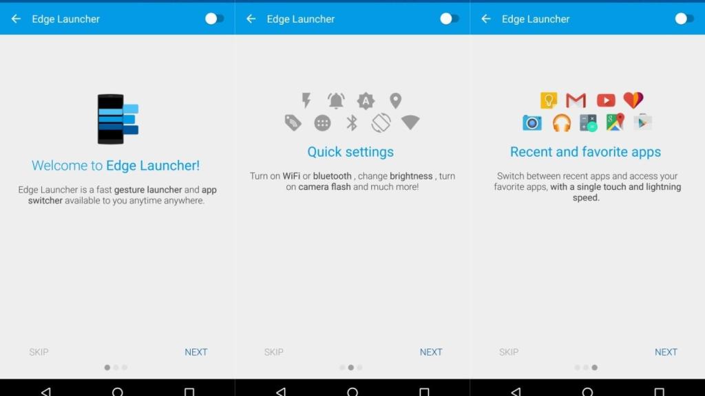 Maneja las aplicaciones de tu smartphone mucho más rápido con Edge Launcher