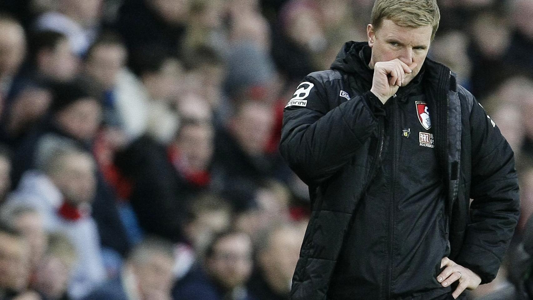Eddie Howe, técnico del Bournemouth.