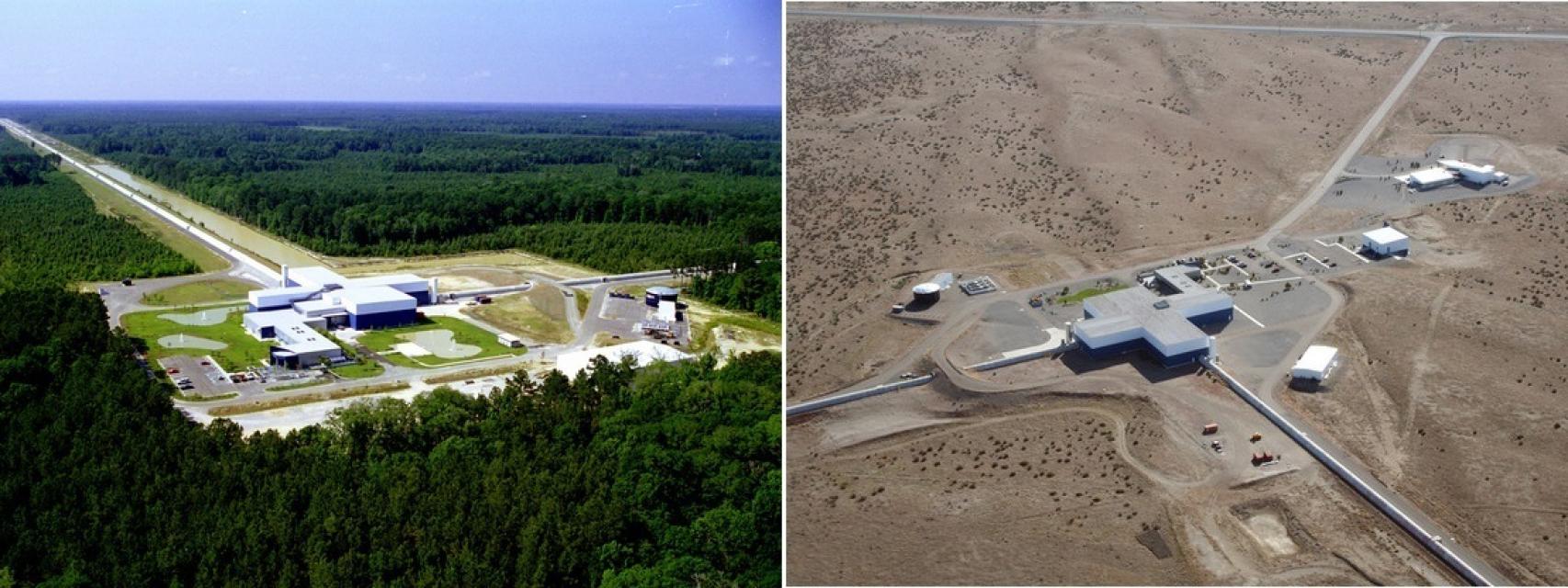 Observatorios en Livingston, Luisiana y Hartford, Washington.