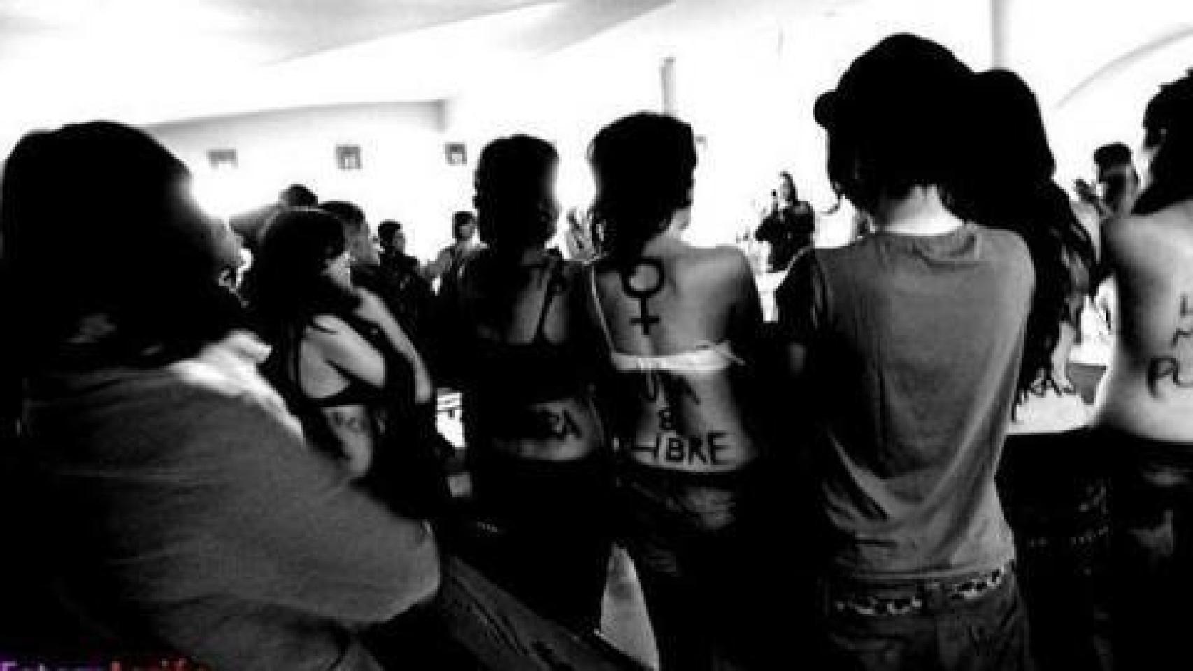 Asalto a la capilla de la Complutense en Somosaguas de Rita Maestre