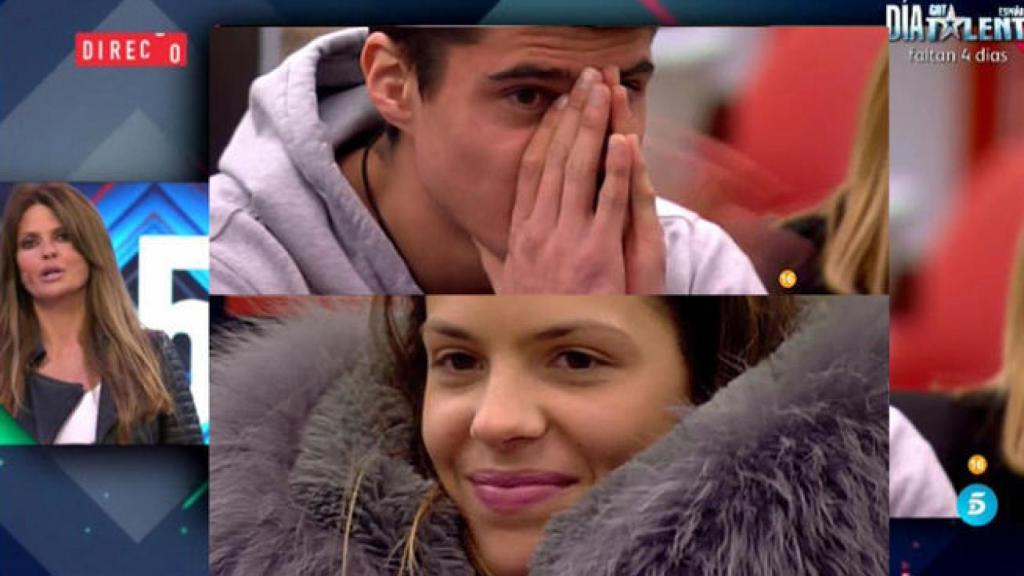 'GH VIP 4': Laura y Javier se enfadan en directo por el alegato de Makoke