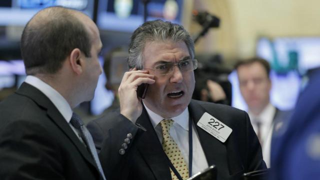 Operadores de la Bolsa de Nueva York.