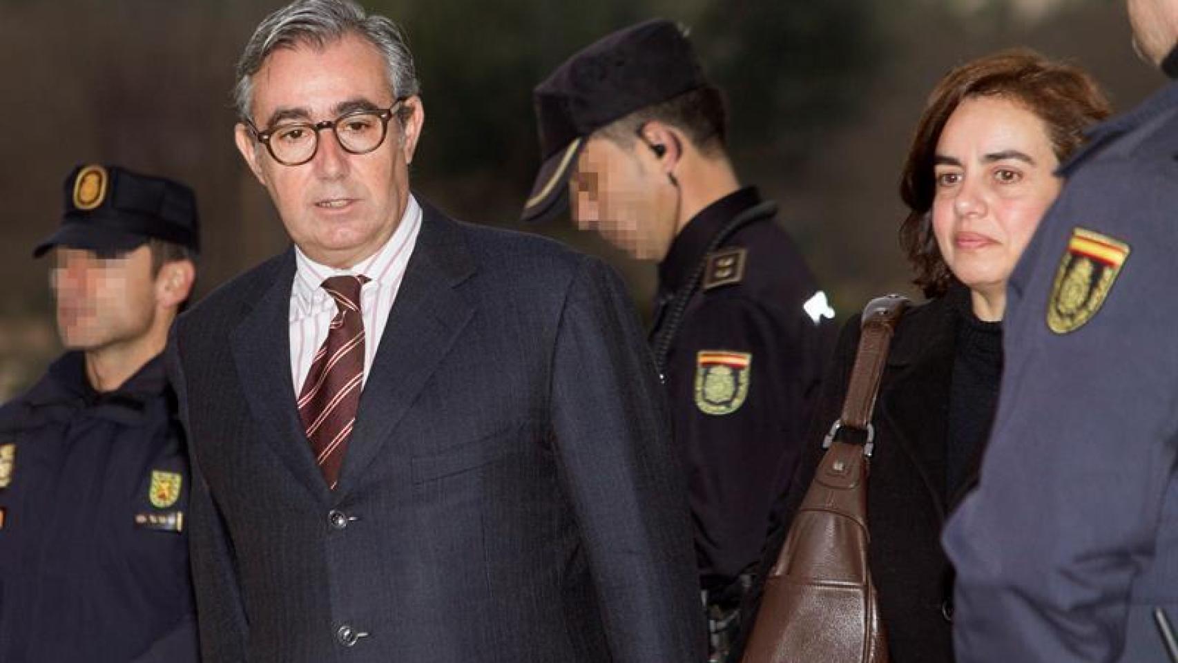 Diego Torres y Ana Maria Tejerio llegan a la cuarta jornada del juicio del caso Nóos.
