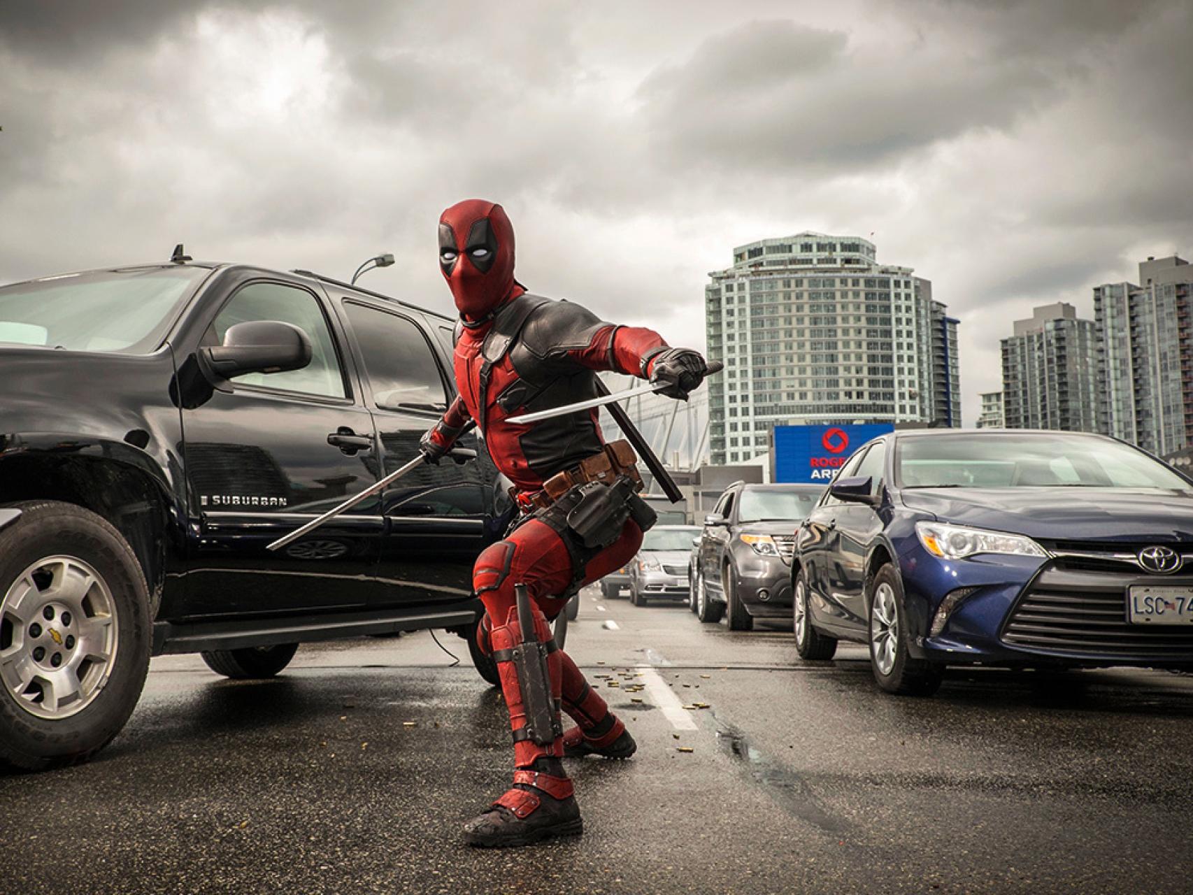 Imagen promocional de Deadpool