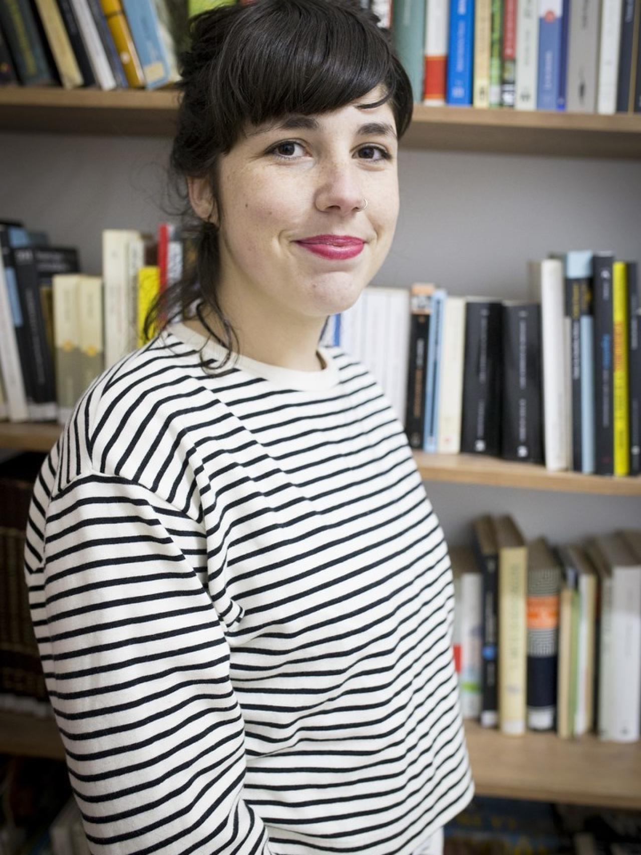 Sarai Matillas, una de las profesoras del Centro Hispano-Palestino.