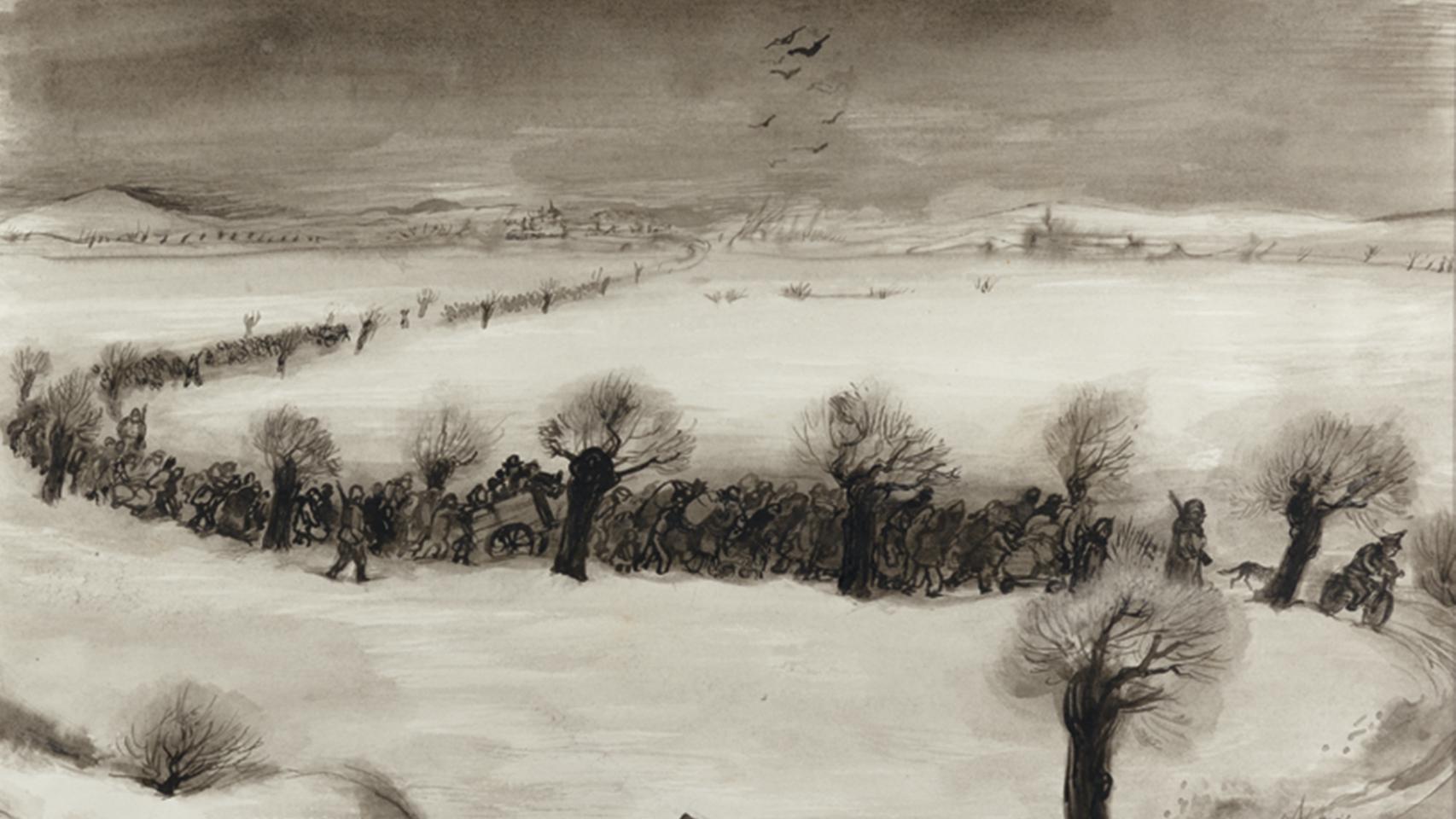 Ankunft eines Transports, 1942