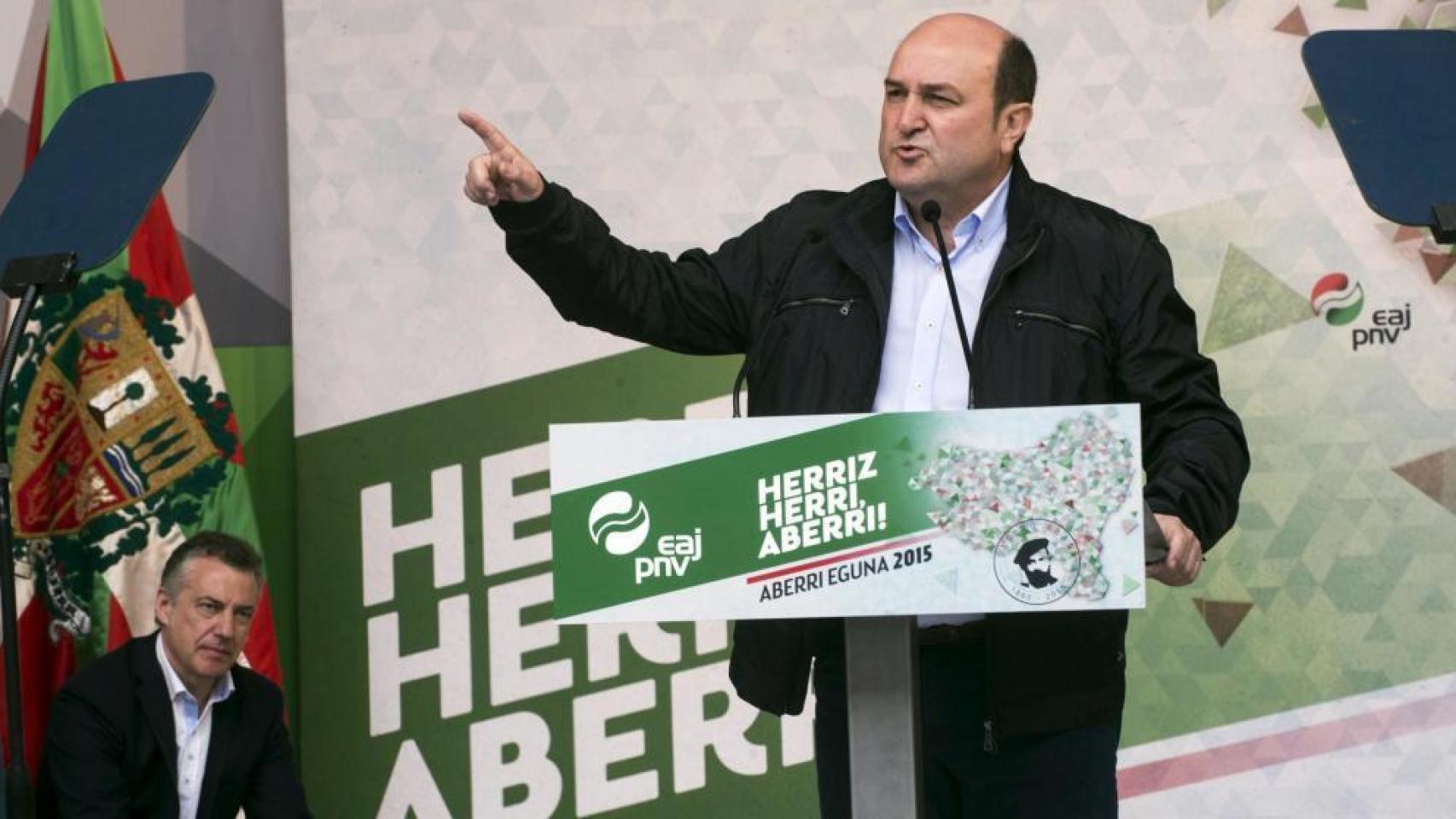 El presidente del PNV, Andoni Ortuzar.