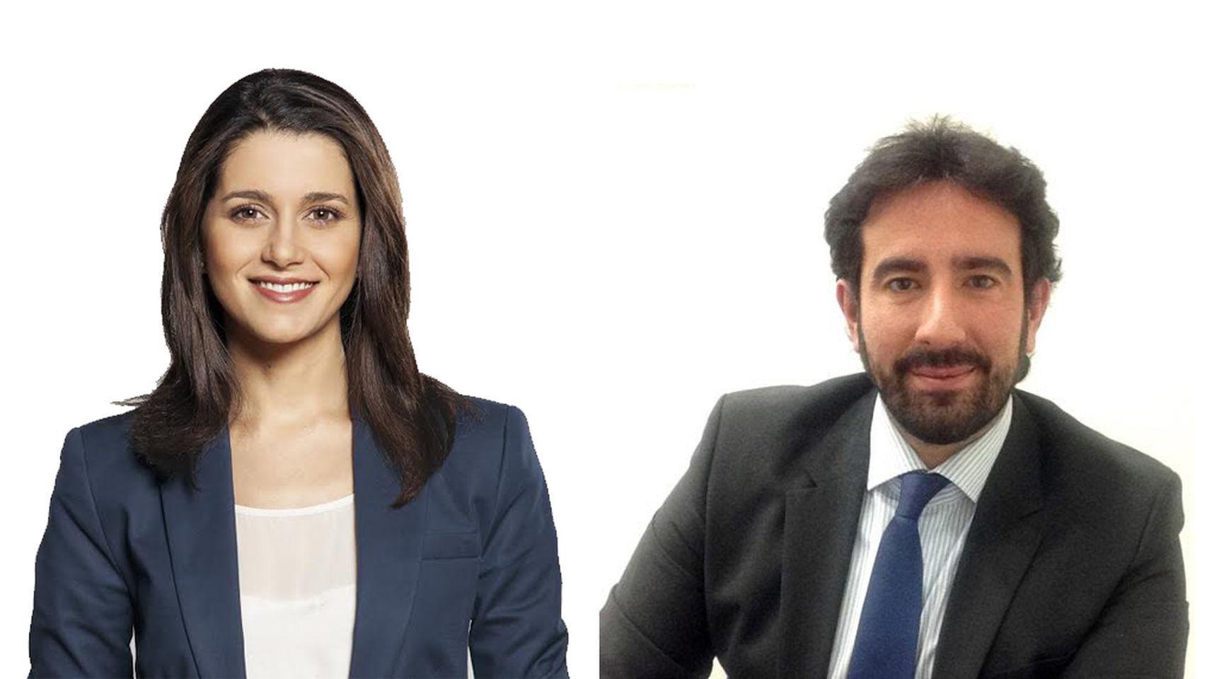 Inés Arrimadas y su pareja Xavier Cima