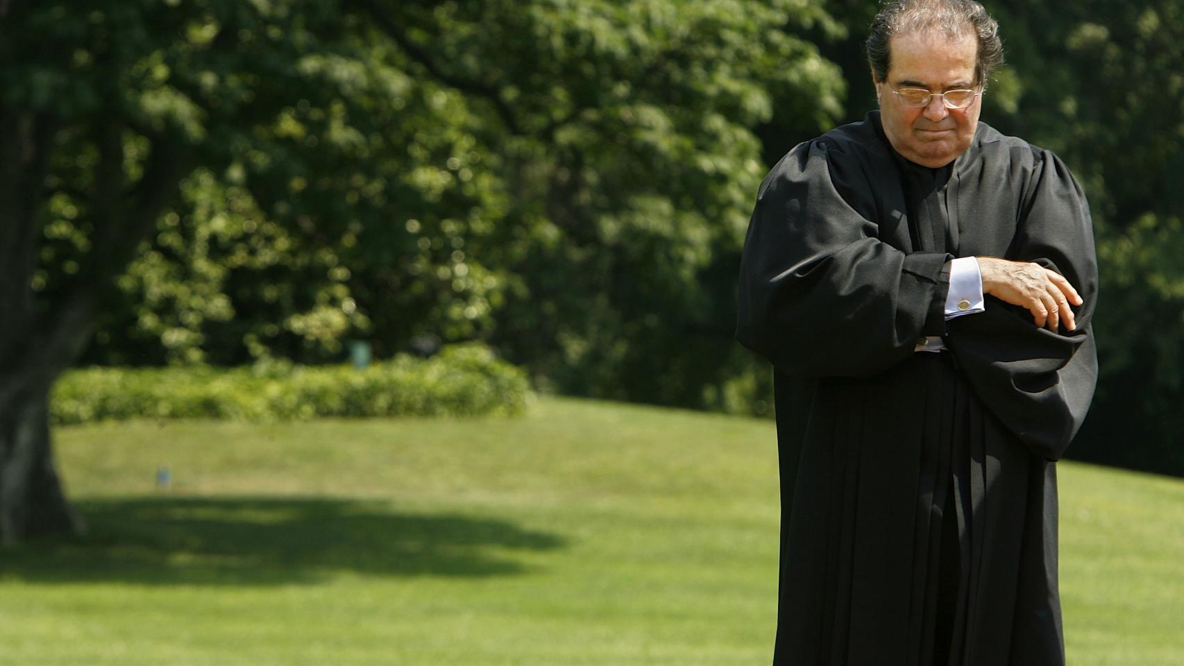 Antonin Scalia fue designado juez del Supremo durante el mandato de Reagan en 1986.