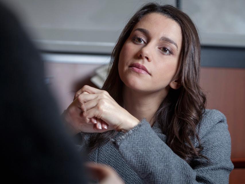 La portavoz de C's en el Parlamento de Cataluña, Inés Arrimadas.