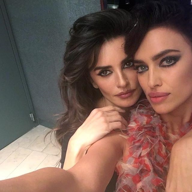 Penélope Cruz e Irina Shayk posan juntas en la premier de Zoolander