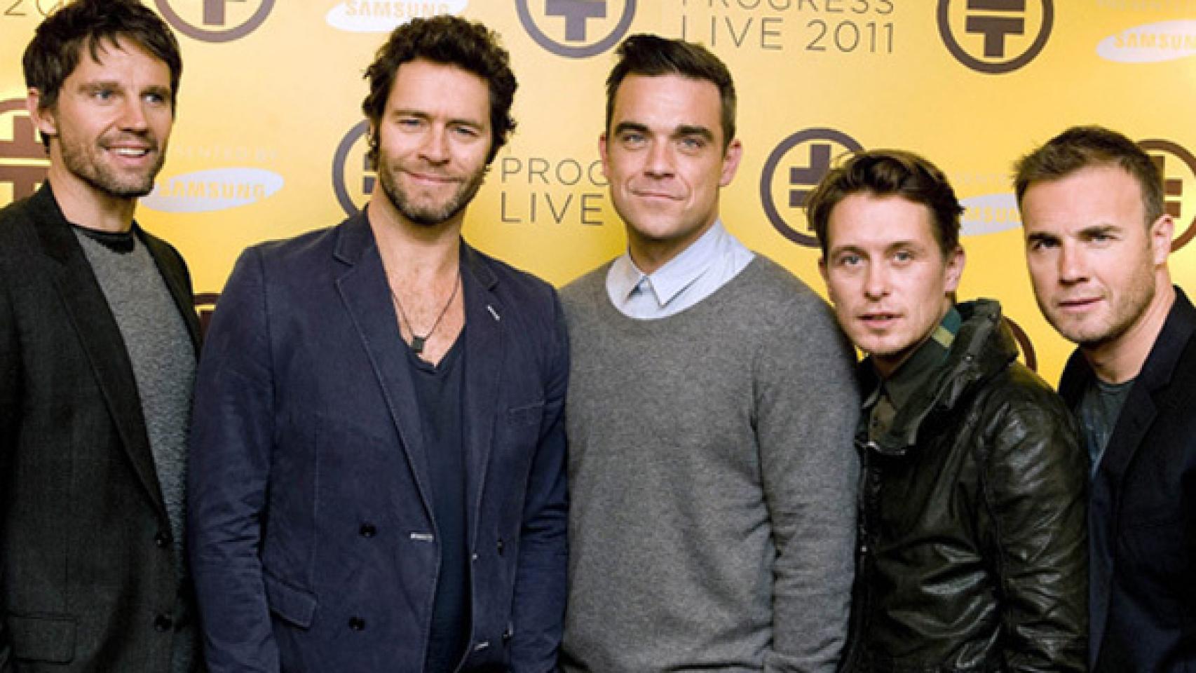 Take That al completo en 2011