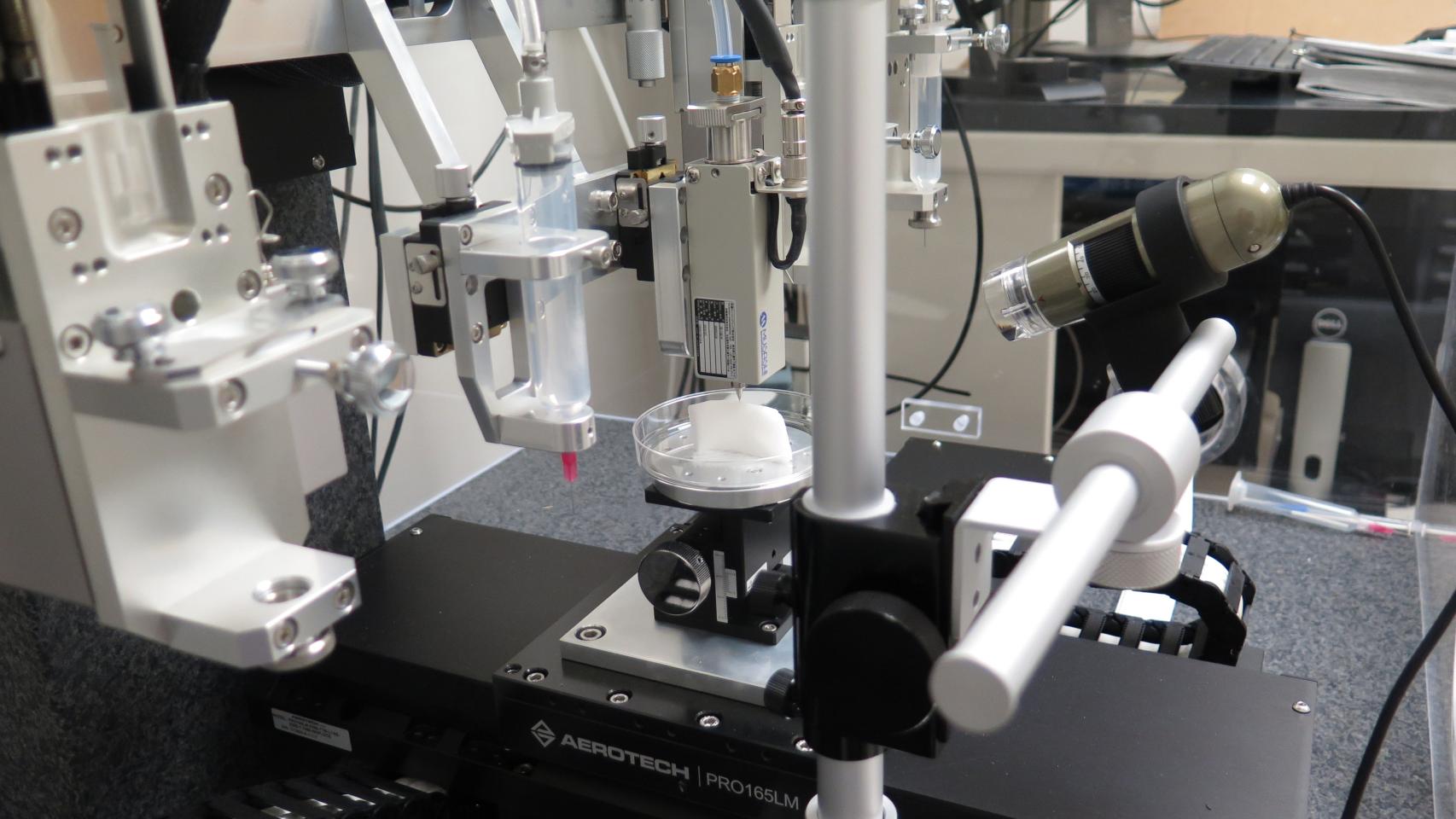 La impresora 3D utilizada en el proyecto.