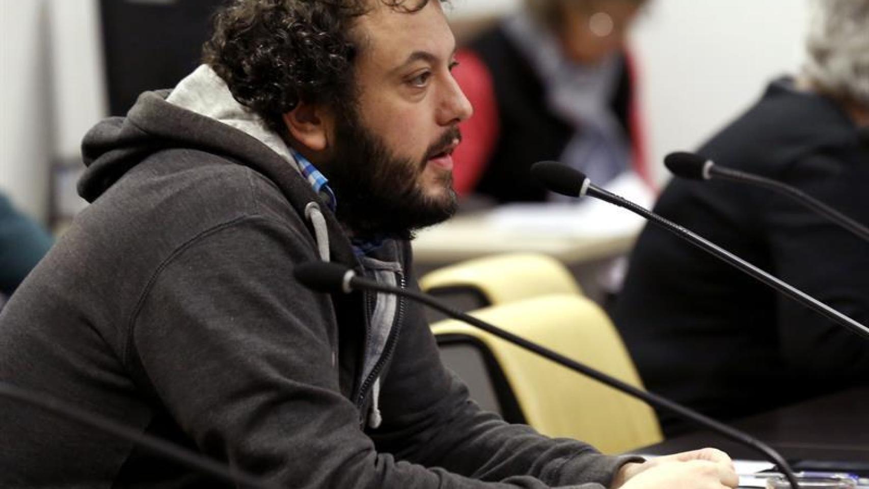 El concejal de Ahora Madrid, Guillermo Zapata.