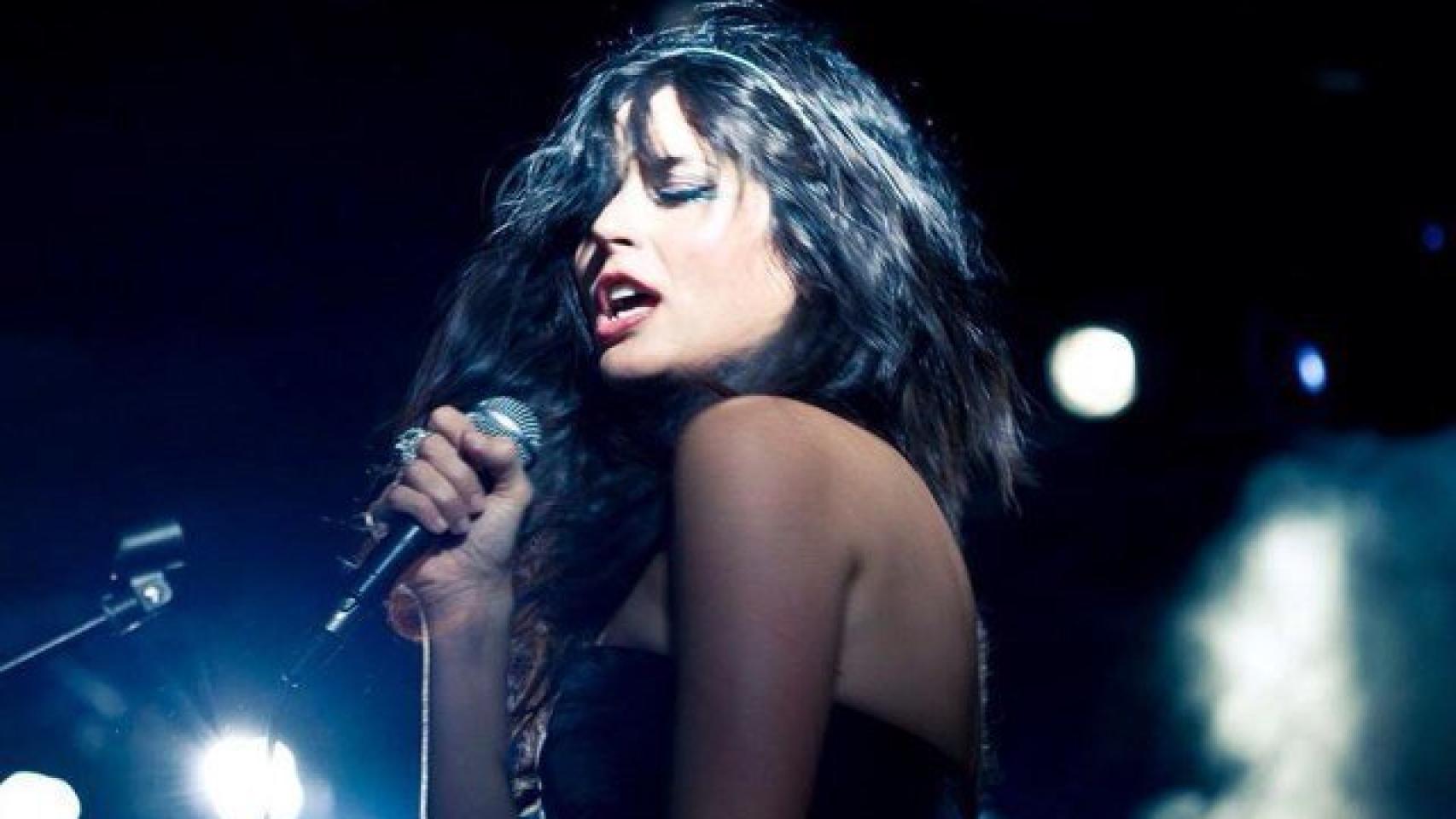 María Reyes en su último concierto en la Sala Sol