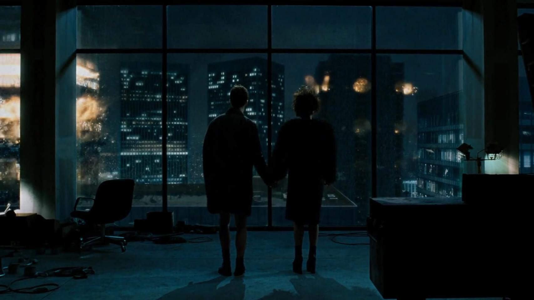 Escena final de El club de la lucha