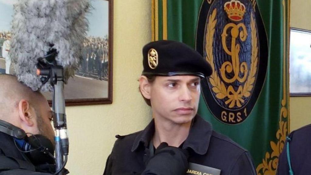 Carlos Baute rodando 'Trabajo temporal'. (AUGC)