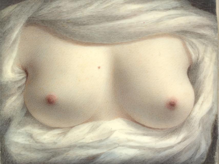 Interior de la cajita de la pintora Sarah Goodridge.