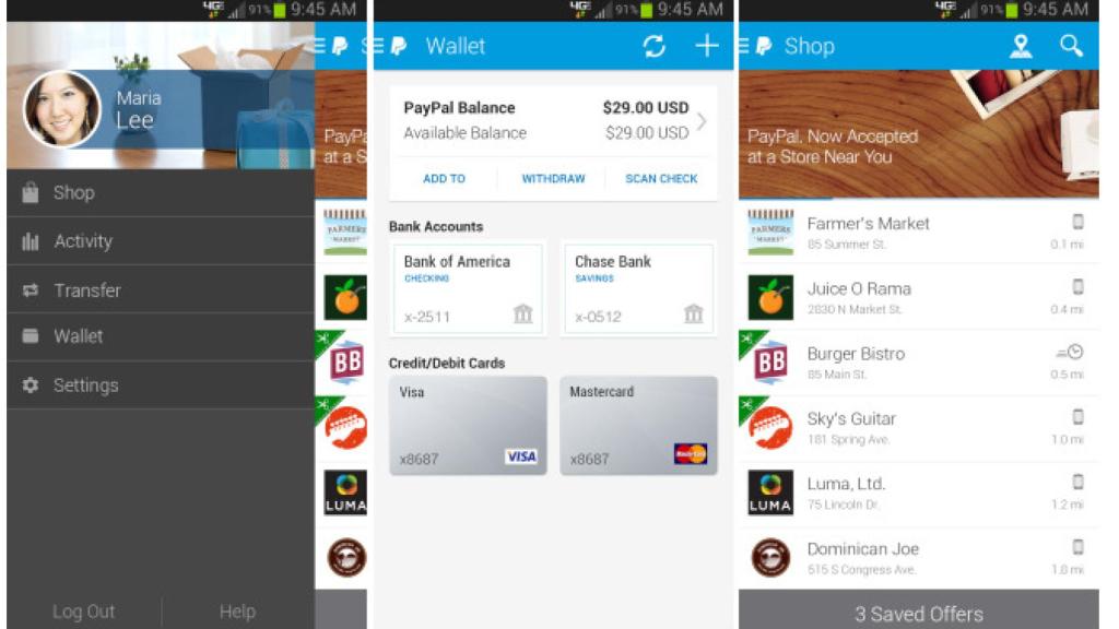 La aplicación de PayPal se actualiza con un gran lavado de cara y nuevas funciones