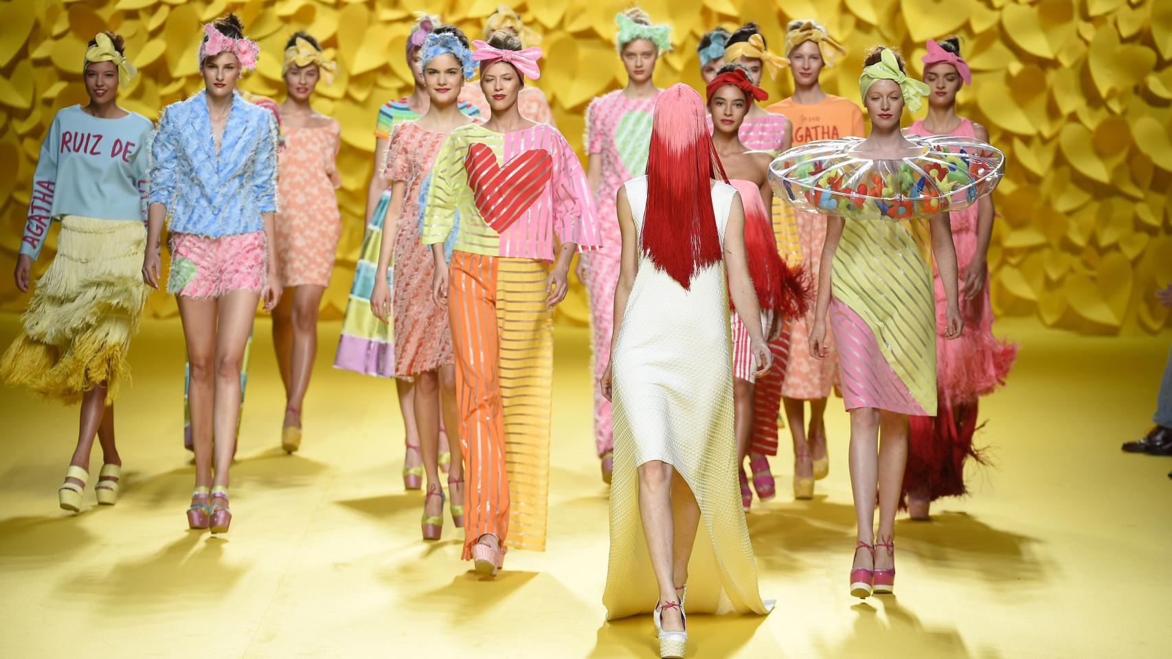 Desfile primavera-verano 2016 de Agatha Ruiz de la Prada
