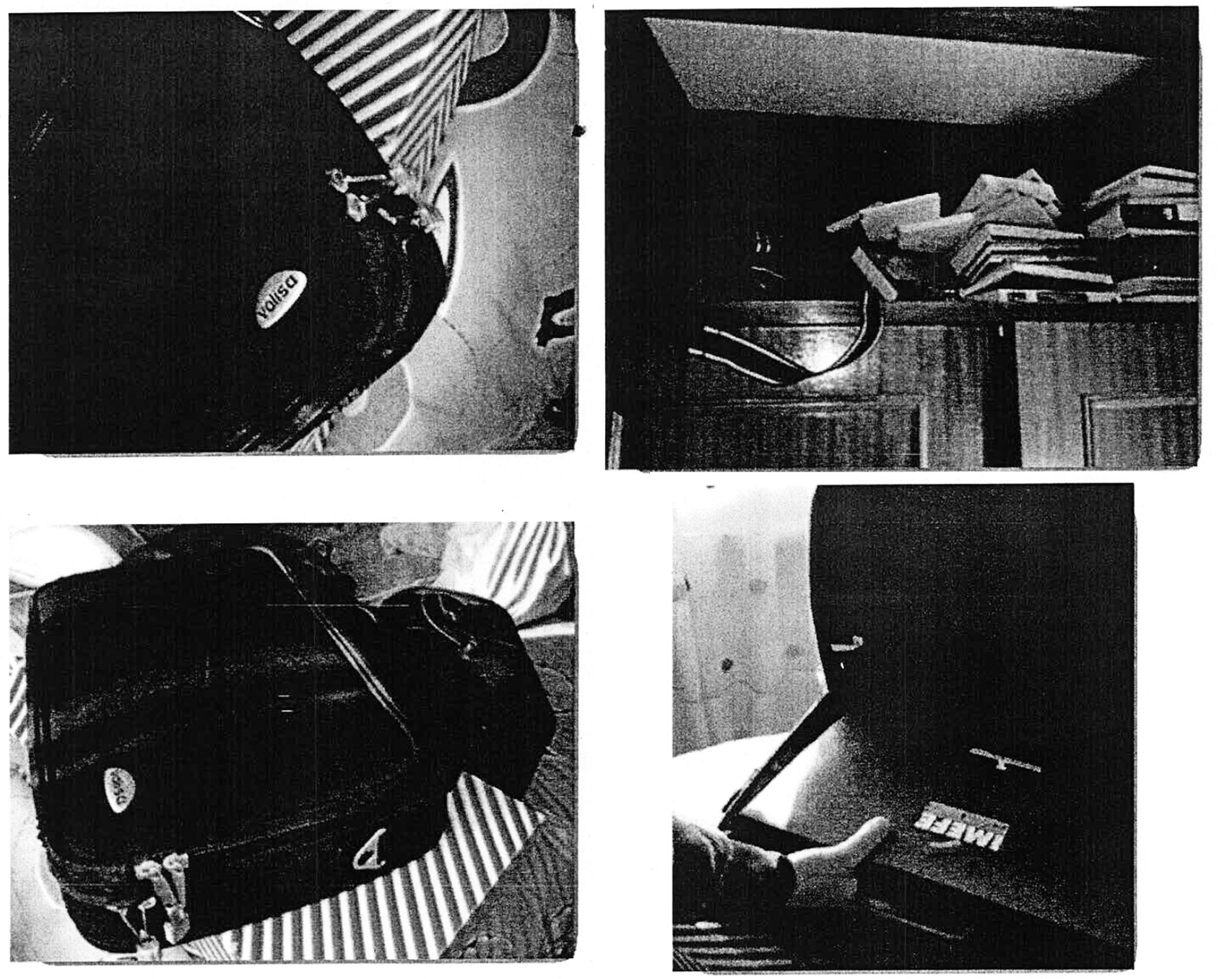 Los investigadores encontraron el dinero dentro de una maleta escondida en un armario