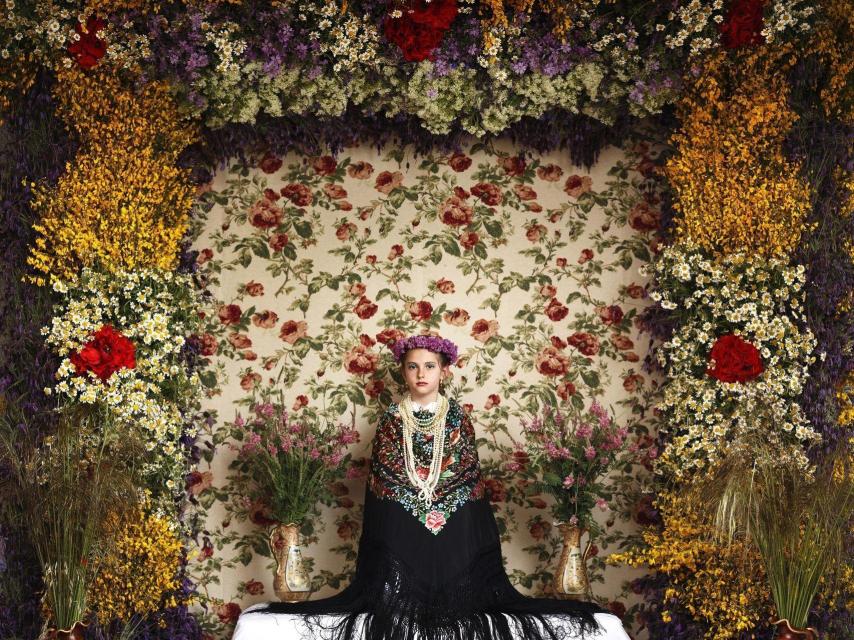 Una de las fotos del trabajo premiado sobre las Mayas, de Daniel Ochoa.