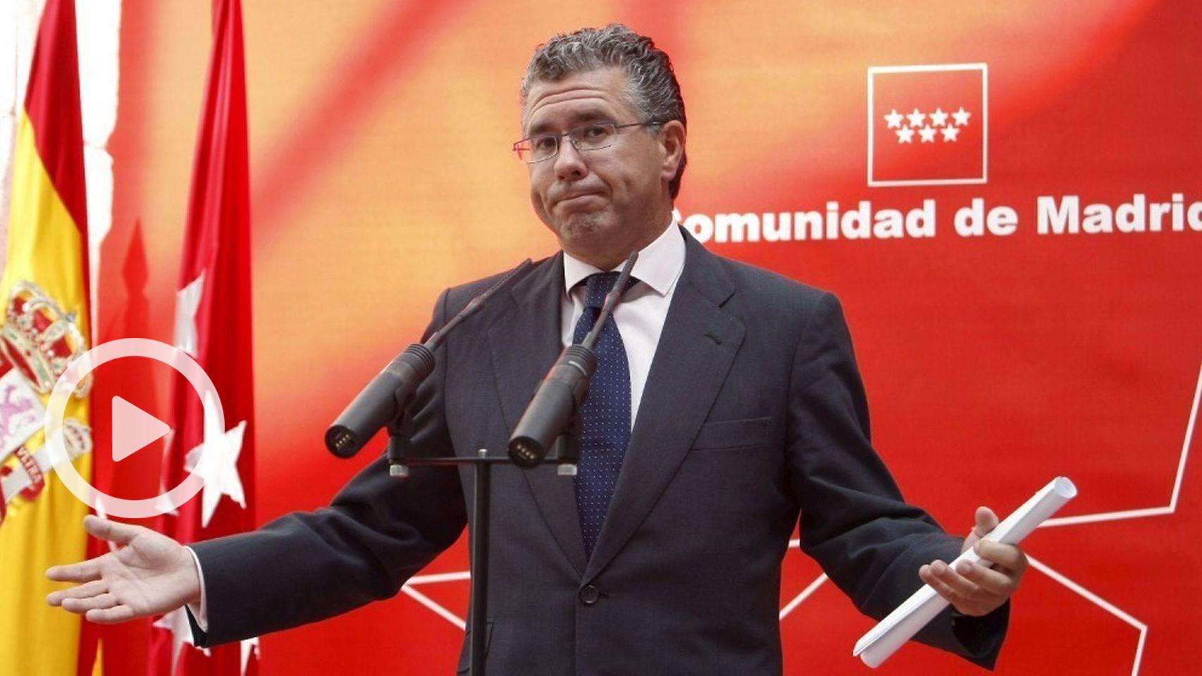 El exconsejero de Presidencia de la Comunidad de Madrid, Francisco Granados.