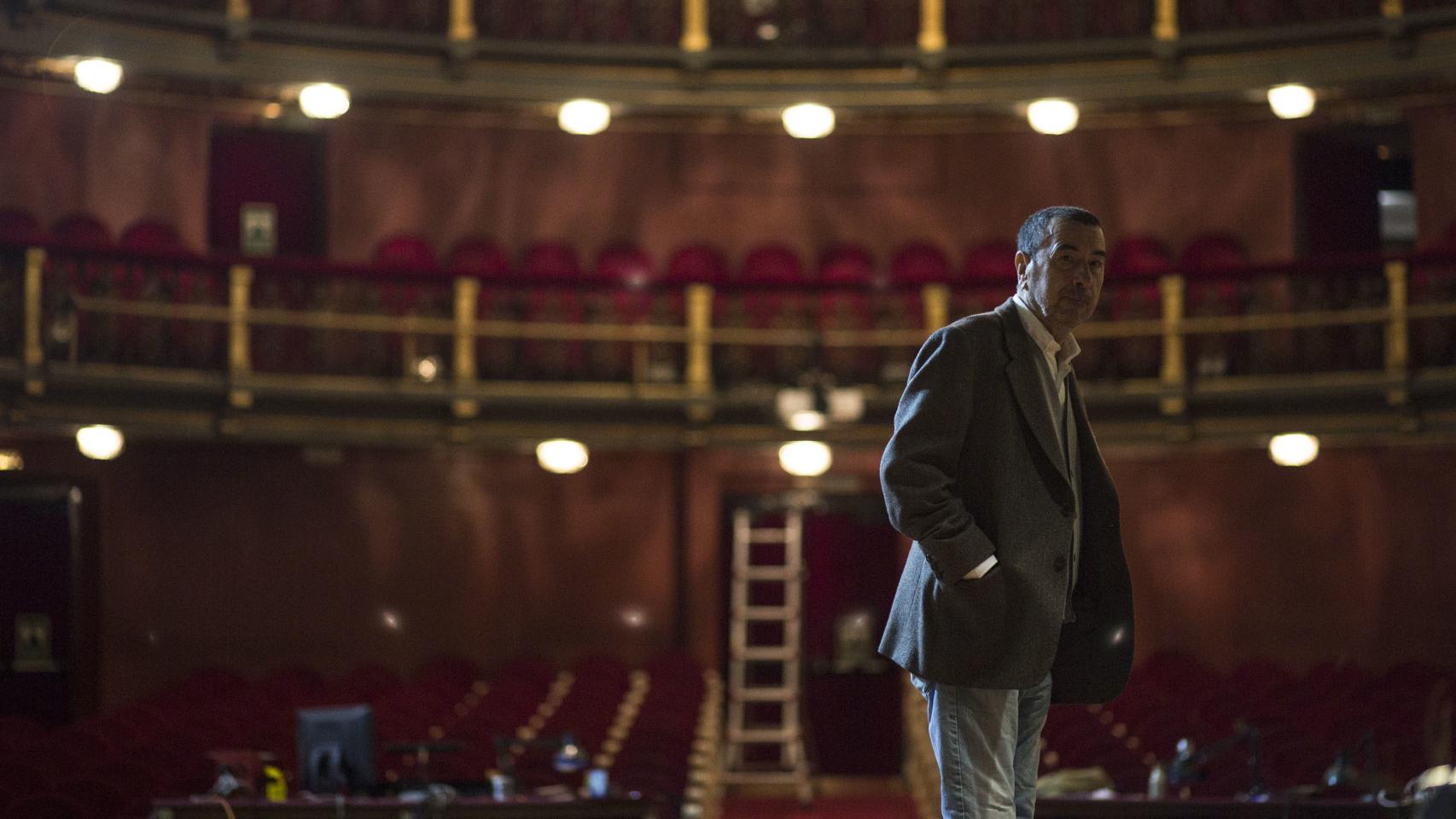 José Luis Garci en el teatro.