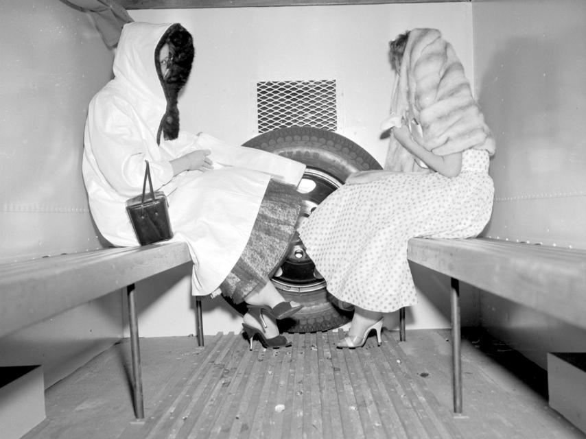 Dos prostitutas en Nueva York.