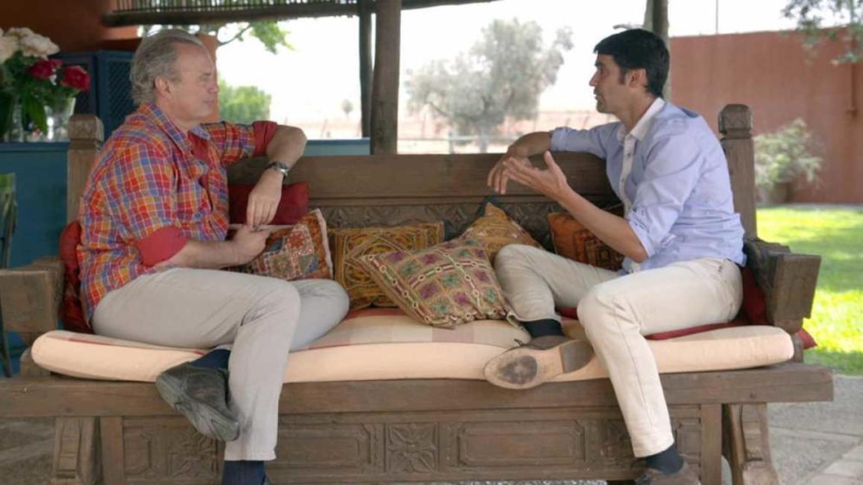 Jesulin de Ubrique durante la entrevista con Bertín Osborne