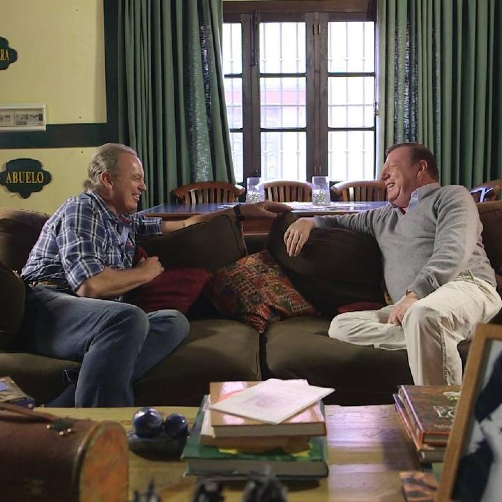 La visita de Bertín a la casa de Jorge Cadaval fue una de las más divertidas