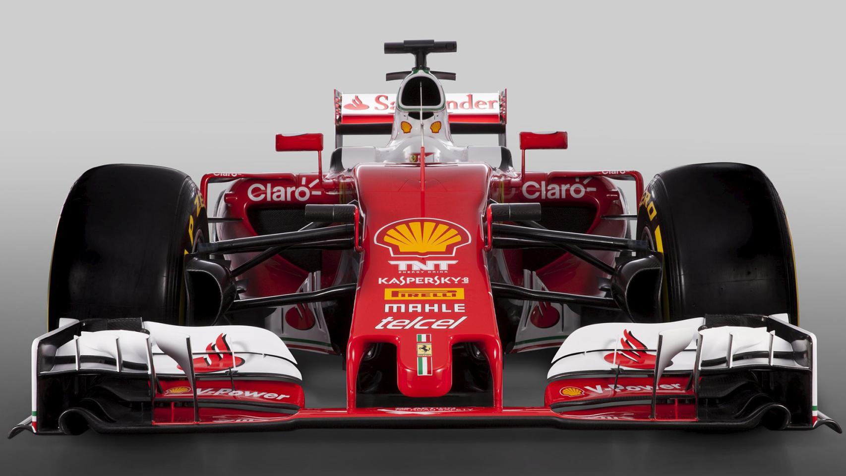 El nuevo monoplaza diseñado en Maranello, el SF16-H.