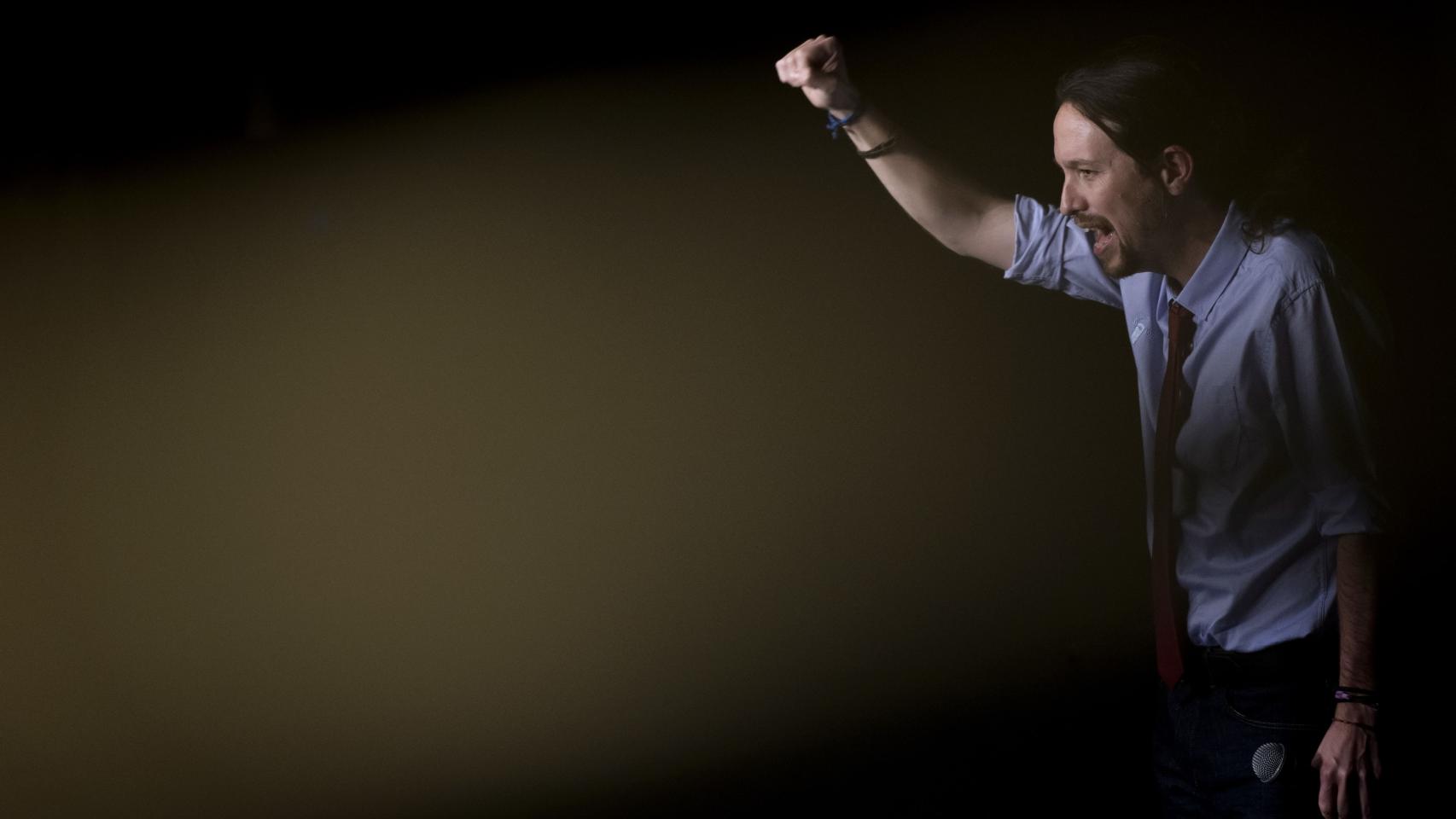 Pablo Iglesias en el madrileño Círculo de Bellas Artes