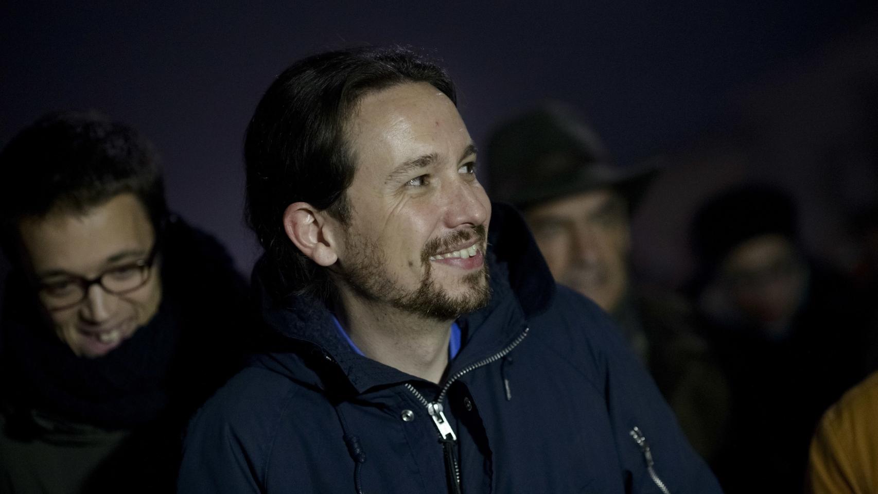 Iñigo Errejón junto a Pablo Iglesias.