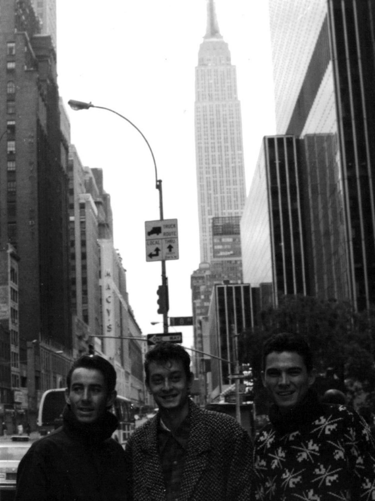 Carlos Matallana (Las Palmas, 1956), José Luis Pérez Navarro (Tenerife, 1961) y Adrián Alemán (Tenerife, 1963).