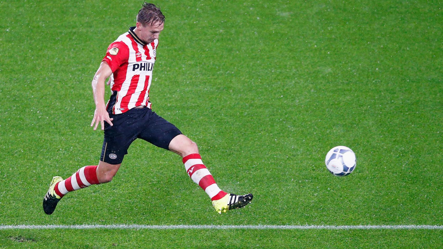 Luuk De Jong en un partido, septiembre de 2015.