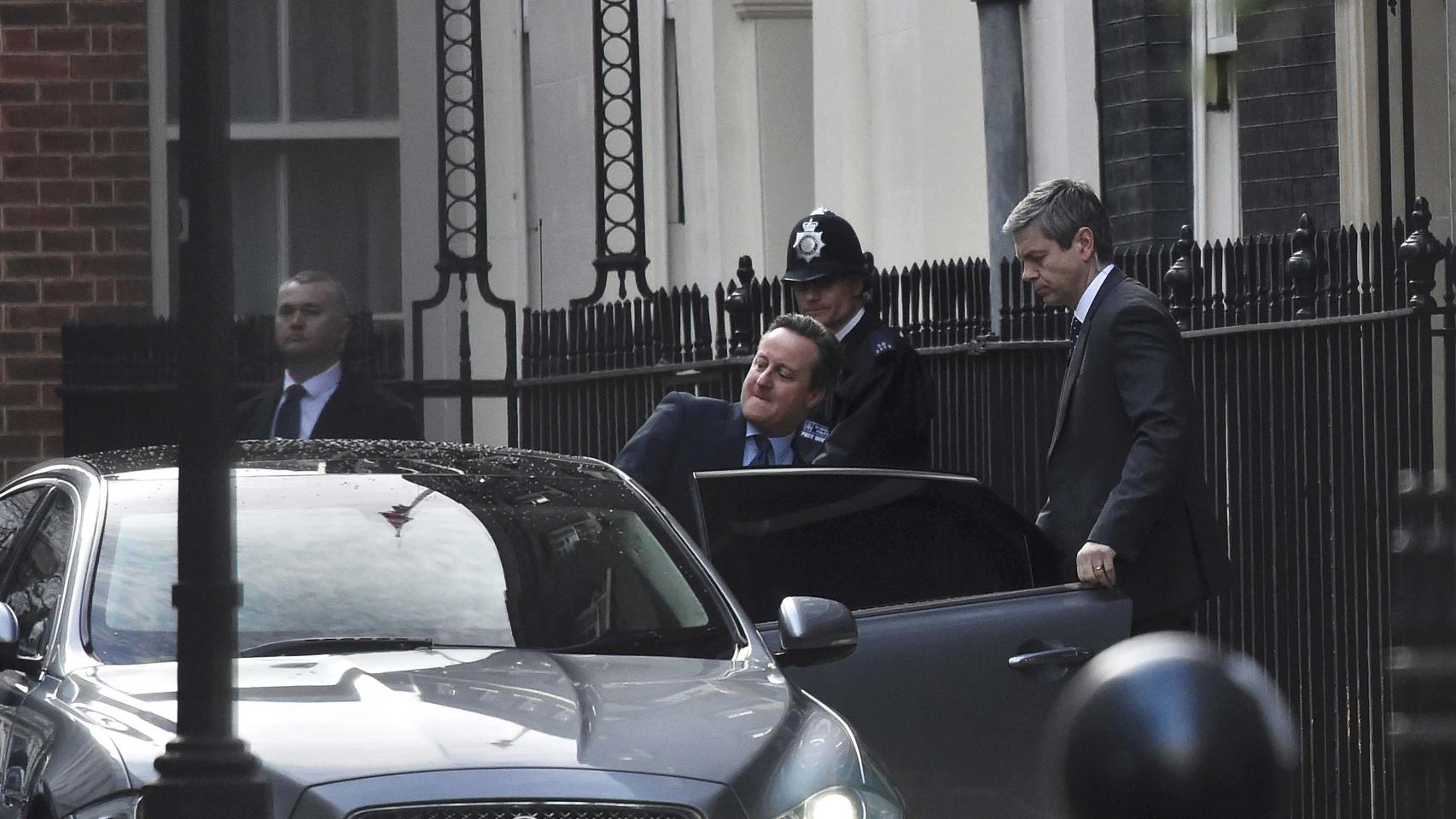 David Cameron, camino del debate sobre el 'Brexit' en el Parlamento británico