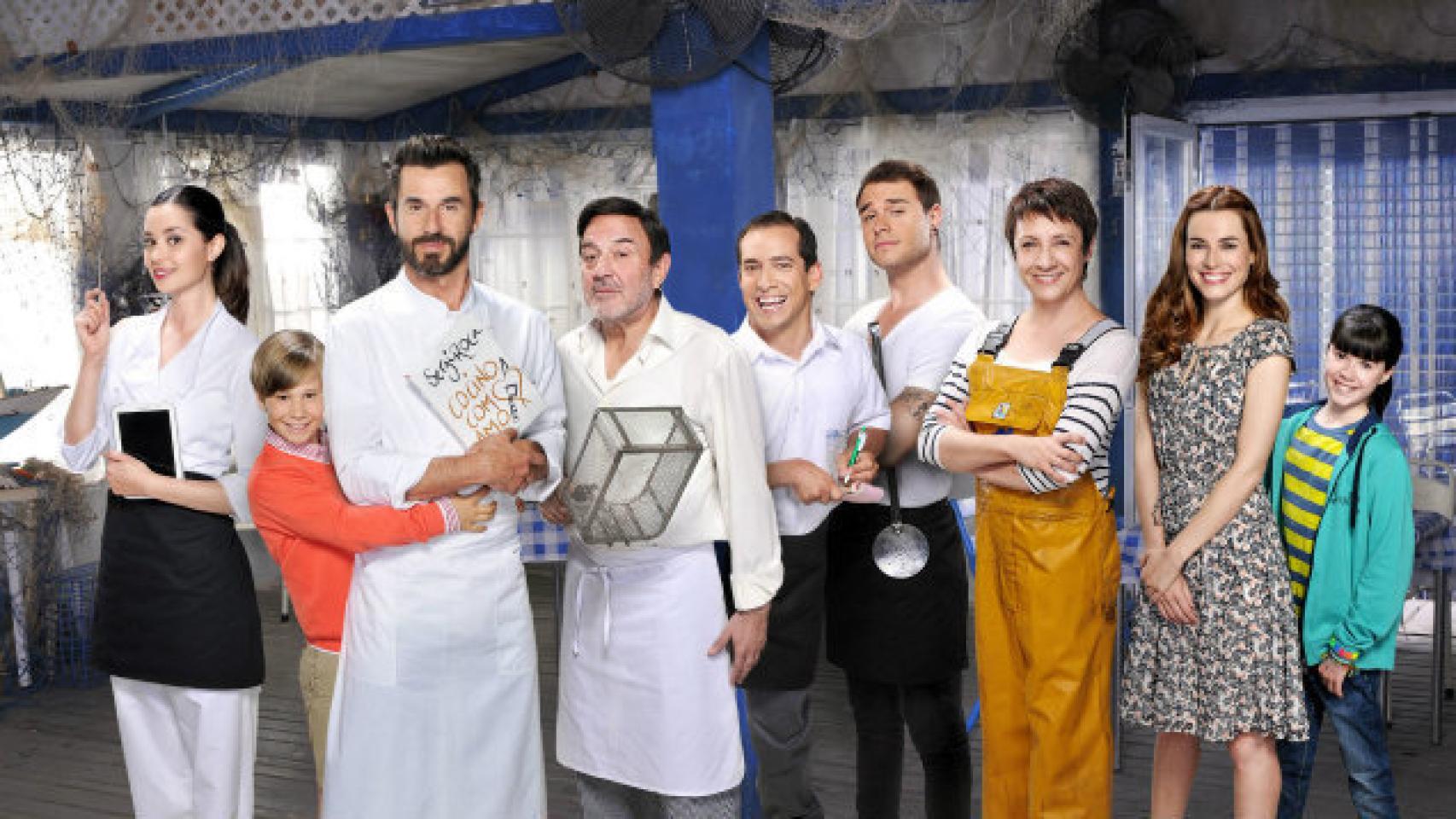 Elenco de la serie el Chiringuito de Pepe