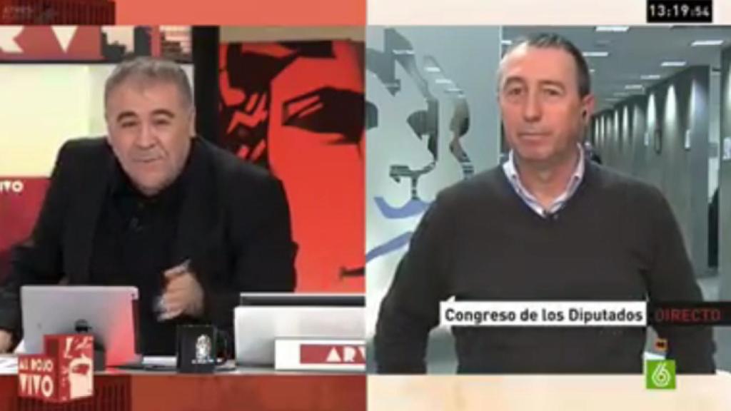 Toni Cantó vuelve a meter la pata a cuenta de un vídeo manipulado de 'Al rojo vivo'