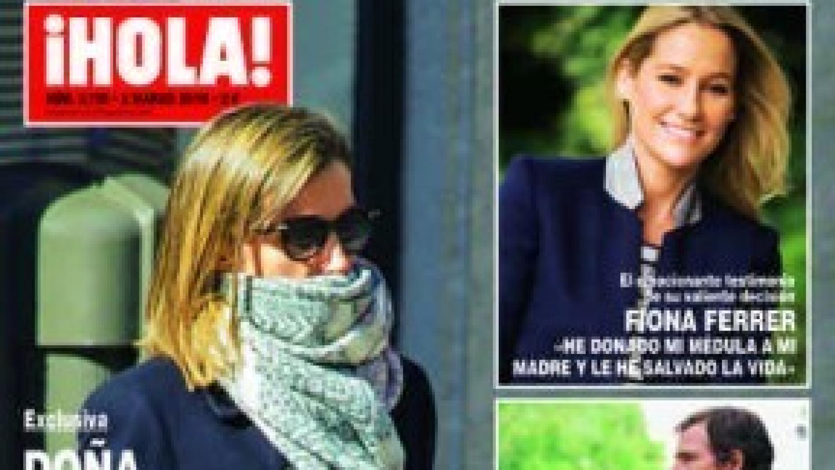 La Reina Doña Letizia de incógnito protagoniza la portada de ¡Hola!