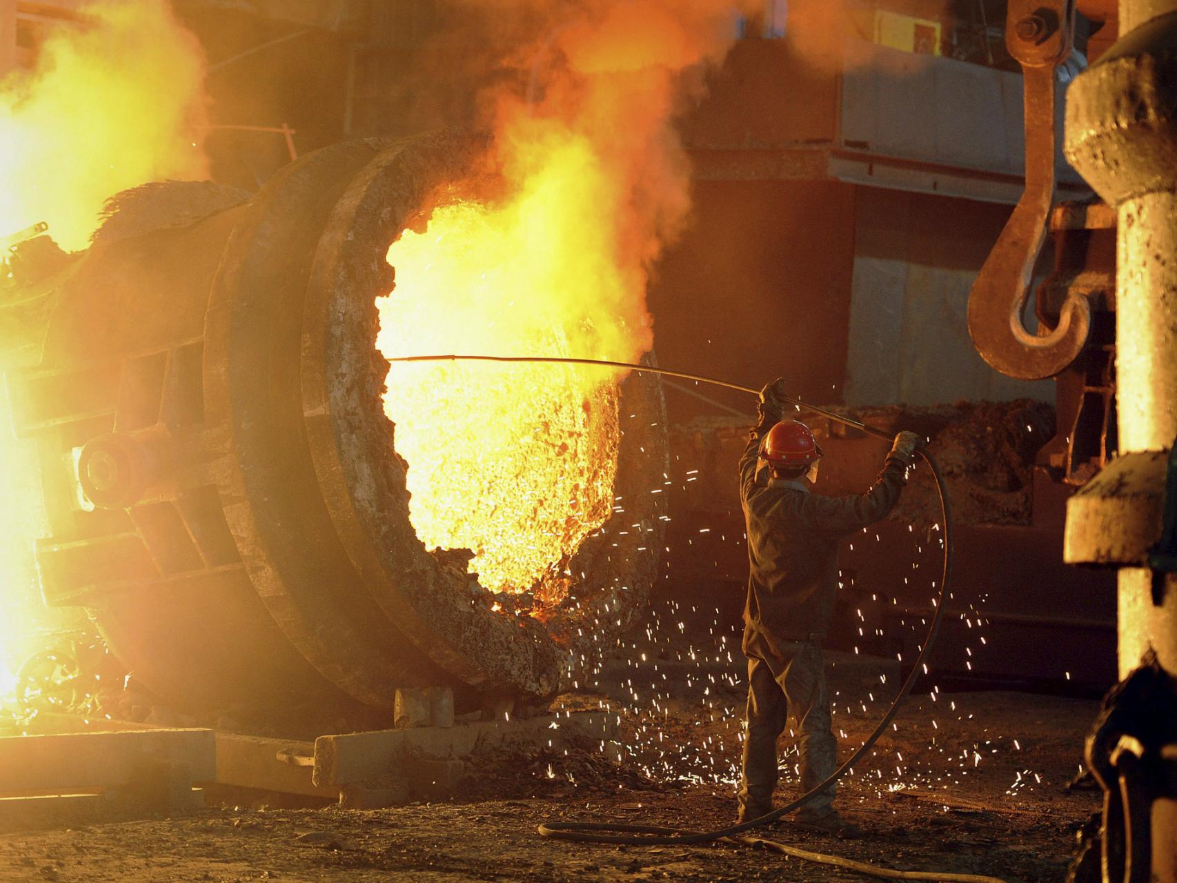 El sector del acero no es rentable en Europa.