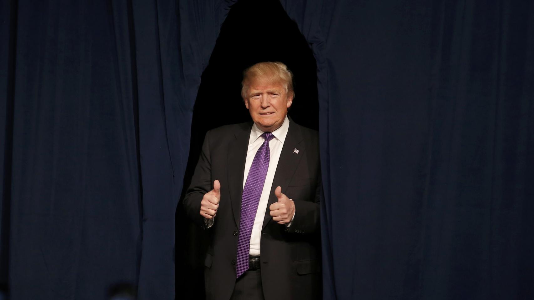 Trump va primero en las primarias republicanas.