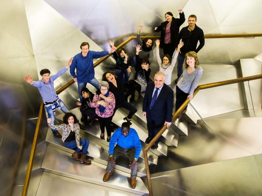 El equipo de la obra de Blanca Marsillach al completo