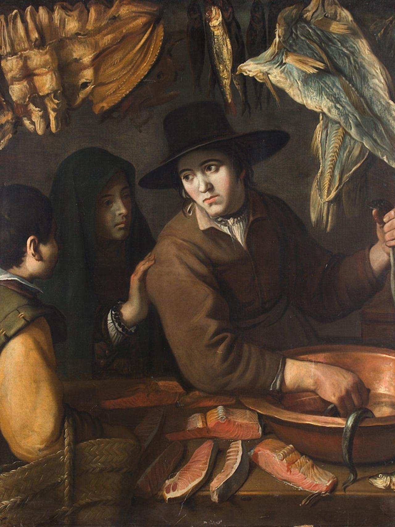 El vendedor de pescado.