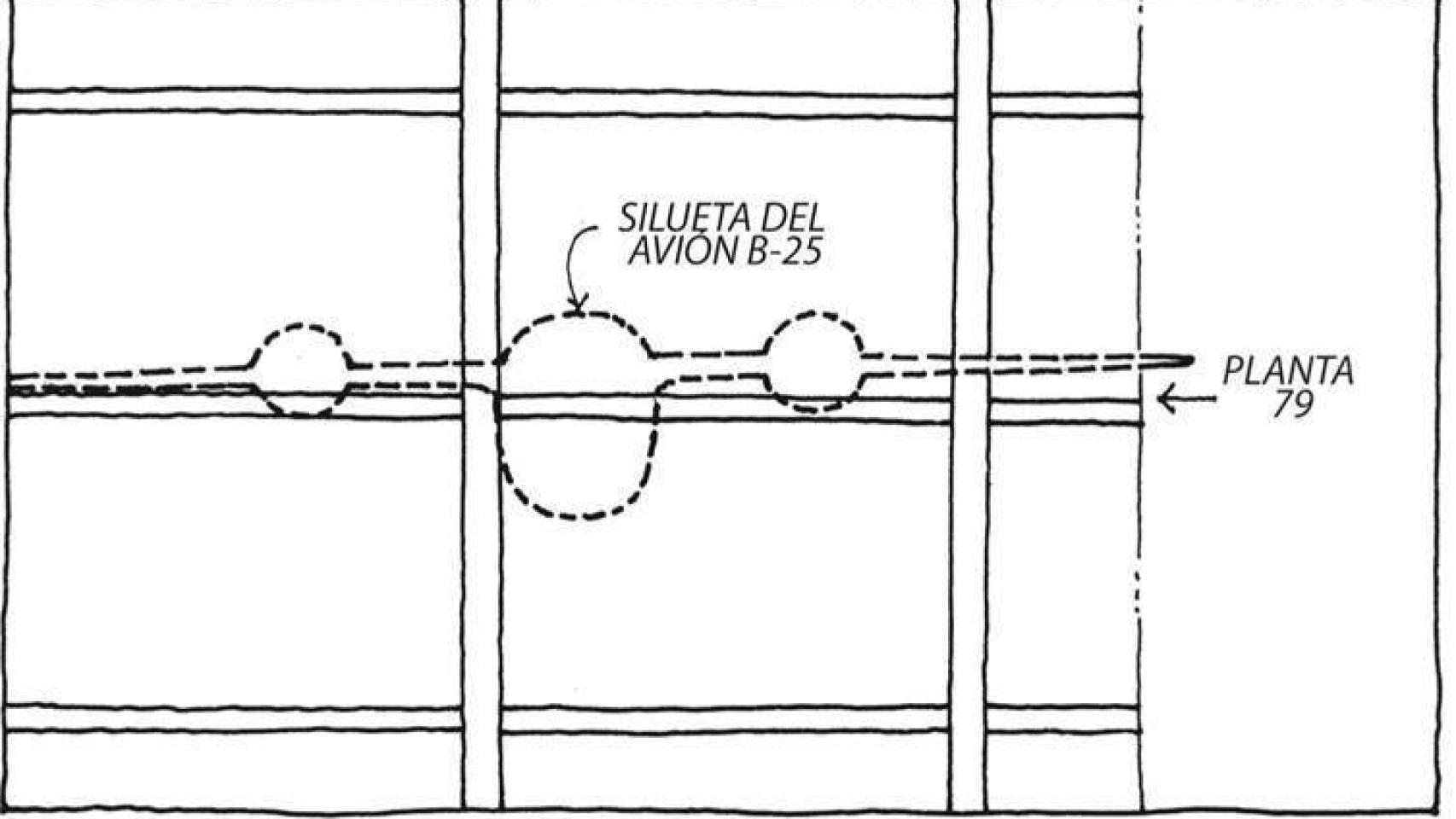 Ilustración de Kevin Woest. Extraída de Por qué se caen los edificios, de M. Levy y M. Salvadori, Turner, 2015.