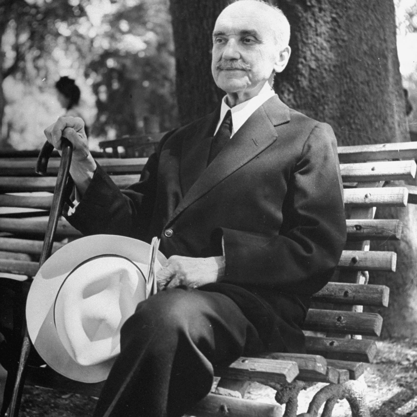 Santayana en su vejez.