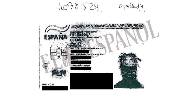 DNI de Marta Ferrusola depositado en las cuentas en Andorra.