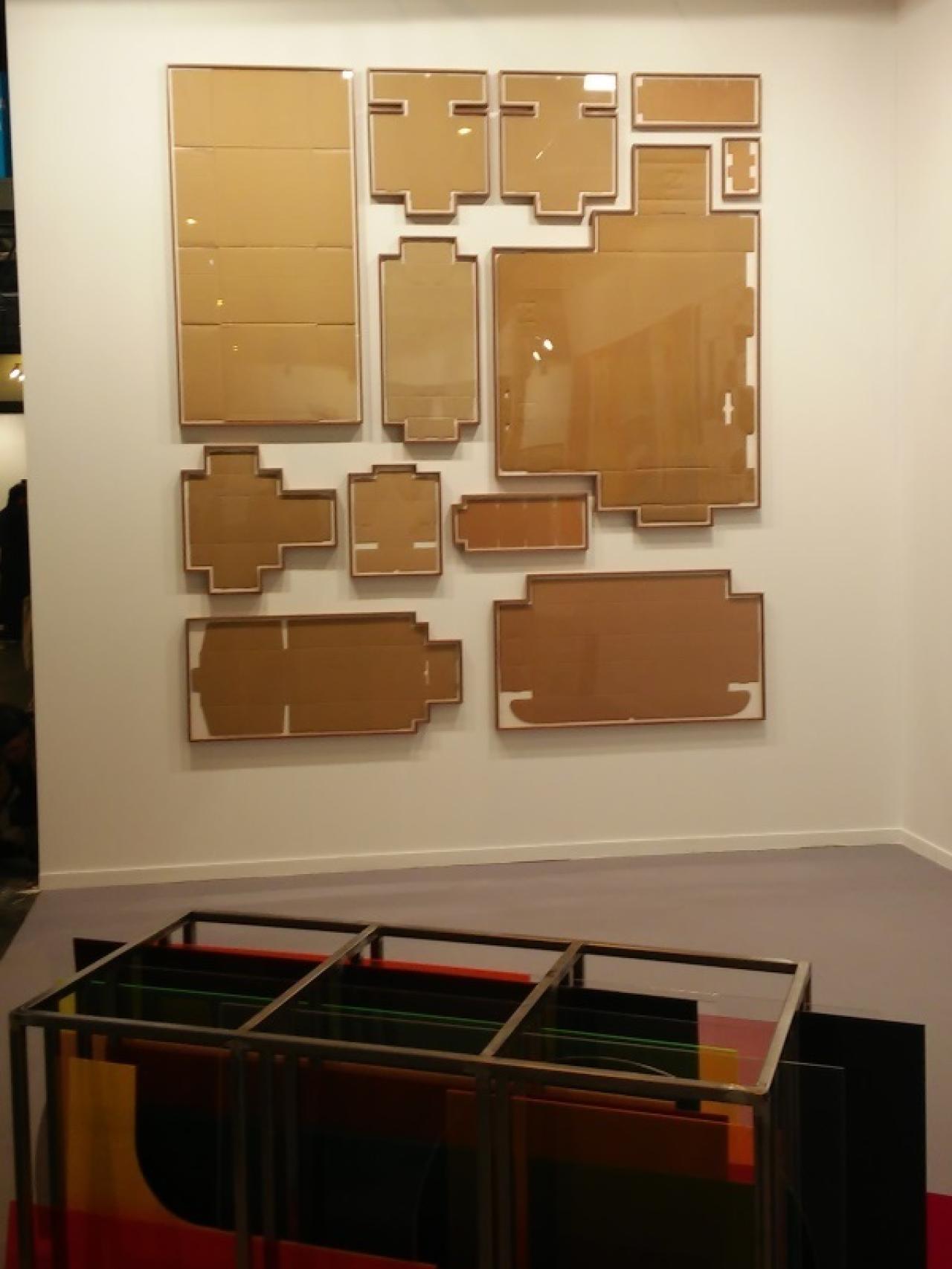 Espacio del stand de la galerista Agustina Ferreyra, en ARCO.