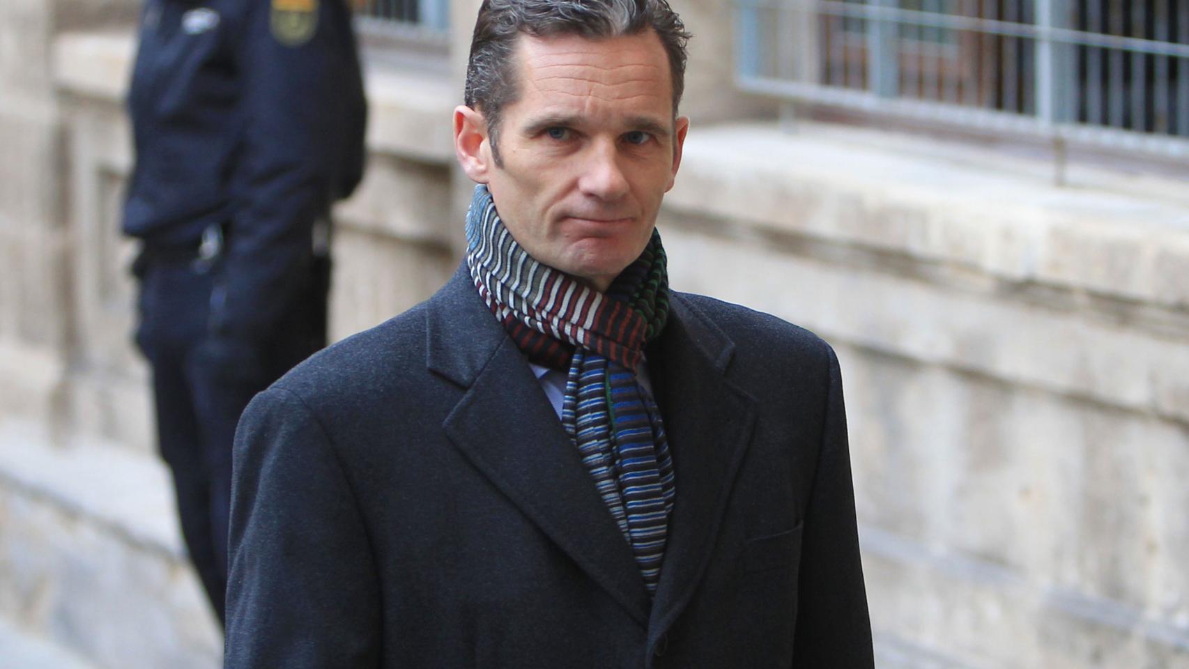 La primera vez que Urdangarín fue a declarar en febrero de 2013